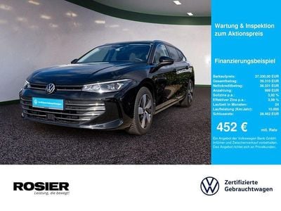 Gebraucht VW Passat Business 150 PS (110 kW) 2025 Schwarz / grenadillschwarz Kombi