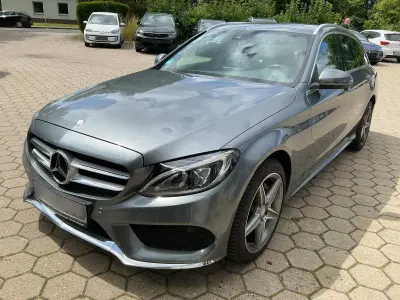 Gebraucht Mercedes C200 AMG line 184 PS (135 kW) 2016 Grau Kombi