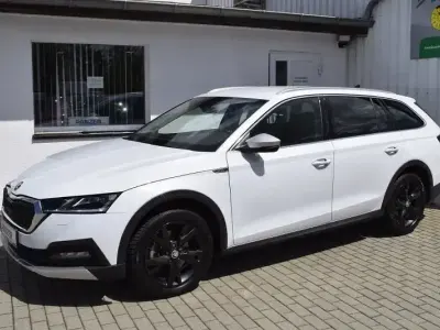 Brugt Skoda Octavia Scout 4x4 150 HK (110 kW) 2022 Hvid Stationcar