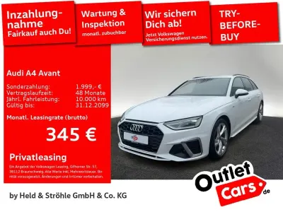 Brugt Audi A4 S-Line 163 HK (119 kW) 2023 Hvid Stationcar