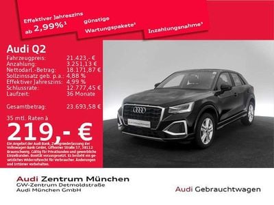 Second-hand Audi Q2 Advanced 110 CP (80 kW) 2023 Negru SUV