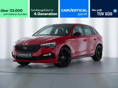 Brugt Skoda Scala 190 HK (139 kW) 2022 Rød Hatchback