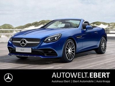 Gebraucht Mercedes SLC300 AMG 245 PS (180 kW) 2019 Blau Cabrio