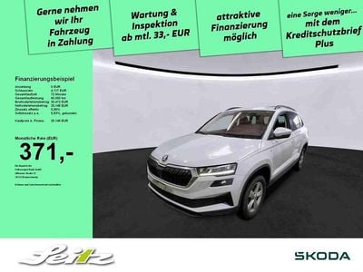 Moonweiss metallic Gebraucht 2022 Skoda Karoq Tour SUV | 25.148 € (Superpreis)