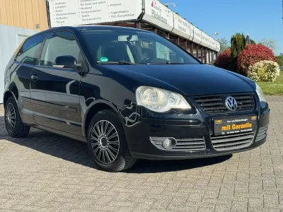Gebraucht VW Polo United 69 PS (50 kW) 2008 Schwarz Kleinwagen