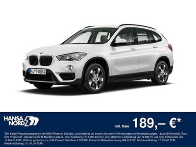 Usata BMW X1 Advantage 190 CV (139 kW) 2017 Bianco SUV