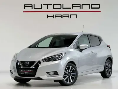 Gebraucht Nissan Micra Acenta 90 PS (66 kW) 2018 Silber Kleinwagen