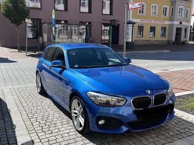 Gebraucht BMW 118 M Sport 150 PS (110 kW) 2017 Blau Kleinwagen