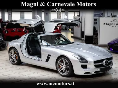Brugt Mercedes SLS AMG Exclusive 571 HK (419 kW) 2010 Sølv Coupe