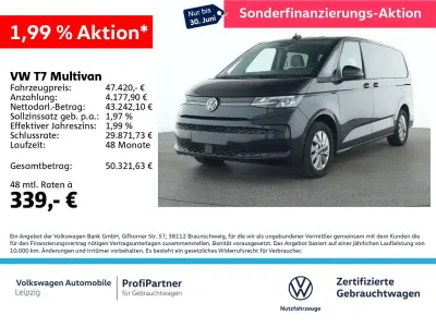 Gebraucht VW Multivan Life 150 PS (110 kW) 2024 Schwarz Van / Kleinbus