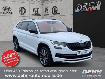 Gebraucht Skoda Kodiaq SportLine 190 PS (139 kW) 2019 Moonweiss metallic (metallic) SUV