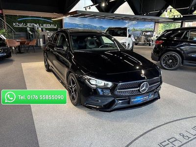 Gebraucht Mercedes CLA200 Shooting Brake AMG line 163 PS (119 kW) 2020 Lack kosmosschwarz Kombi