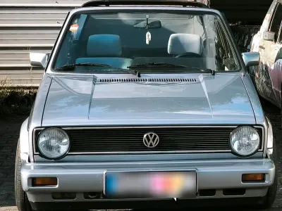 Gebraucht VW Golf Cabriolet 98 PS (72 kW) 1992 Silber Cabrio