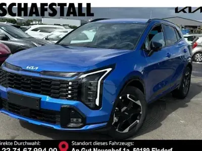 Nowe Kia Sportage GT-Line 180 KM (132 kW) 2025 Niebieski SUV