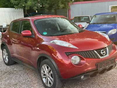 Gebraucht Nissan Juke Acenta 110 PS (80 kW) 2012 Rot SUV