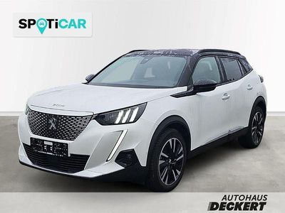 Weiss Gebraucht 2021 Peugeot e-2008 GT SUV | 16.590 € (Fairer Preis)