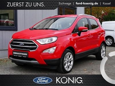 Rot Gebraucht 2020 Ford Ecosport Titanium SUV | 14.750 € (Fairer Preis)