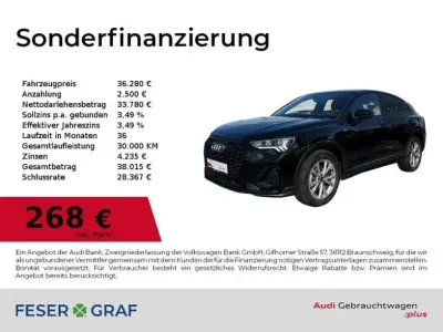 Gebraucht Audi Q3 Ambiente 150 PS (110 kW) 2025 Mythosschwarz metallic (metallic) SUV