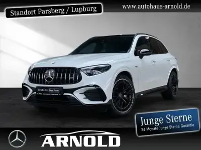 Gebraucht Mercedes GLC43 AMG AMG 421 PS (309 kW) 2024 Manufaktur opalithweiß bright SUV