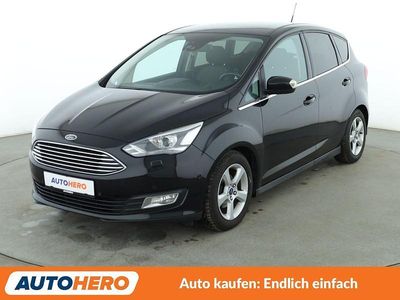 Schwarz Gebraucht 2018 Ford C-MAX Titanium Van / Kleinbus | 10.990 € (Etwas zu teuer)