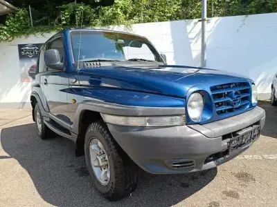 Gebraucht SsangYong Korando 209 PS (153 kW) 1997 Blue metallic SUV