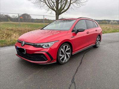 Usata VW Golf VII R-line 150 CV (110 kW) 2021 Rosso Utilitaria