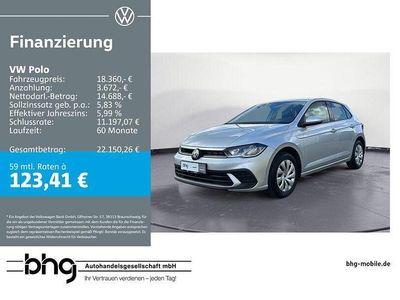 Gebraucht VW Polo Life 80 PS (58 kW) 2025 Silber Kleinwagen