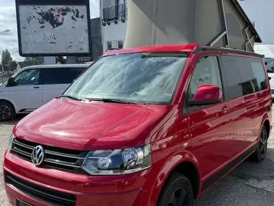 Gebraucht VW California Comfortline 140 PS (102 kW) 2014 Rot Van