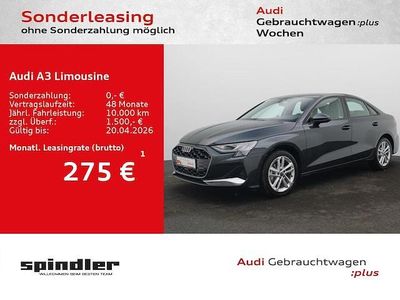 Gebraucht Audi A3 Advanced Plus 150 PS (110 kW) 2025 Mythosschwarz metallic Limousine