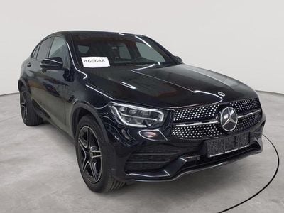 Gebraucht Mercedes GLC300 AMG line 245 PS (180 kW) 2023 Obsidianschwarz metallic Coupé