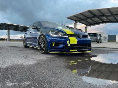 Gebraucht VW Golf VII R 310 PS (228 kW) 2018 Blau Kleinwagen