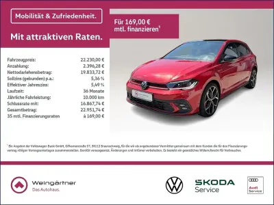 Gebraucht VW Polo IQ Drive 207 PS (152 kW) 2023 Rot Kleinwagen