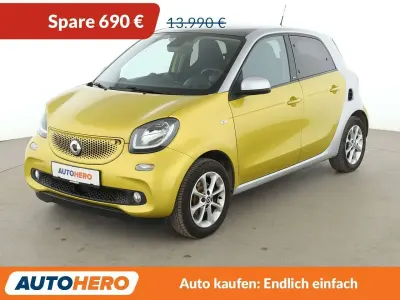 Gebraucht Smart ForFour Basis 90 PS (66 kW) 2017 Gelb Kleinwagen