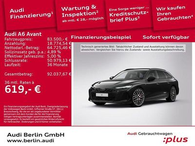 Gebraucht Audi A6 Ambiente 367 PS (269 kW) 2025 Mythosschwarz metallic Kombi
