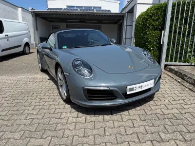 Gebraucht Porsche 911 Carrera Cabriolet 370 PS (272 kW) 2017 Blau Cabrio