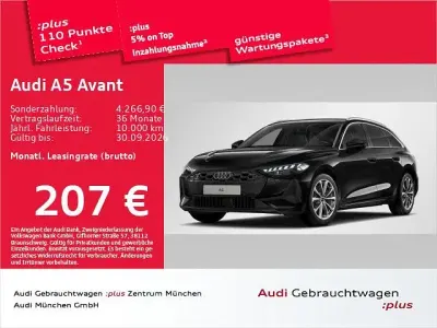 Gebraucht Audi A5 Premium 204 PS (150 kW) 2025 Mythosschwarz metallic Kombi