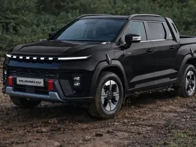 Neu KGM Musso 174 kW (237 PS) 2026 Schwarz Pickup