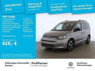 Gebraucht VW Caddy Life 102 PS (75 kW) 2025 Mojave beige metallic Van / Kleinbus