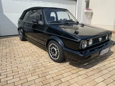 Gebraucht VW Golf Cabriolet Karmann 70 PS (51 kW) 1981 Schwarz Cabrio
