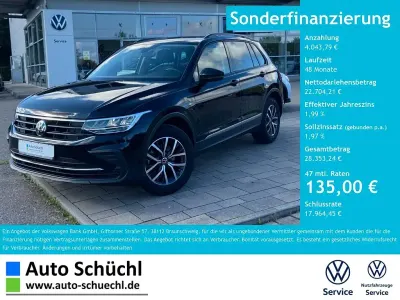Gebraucht VW Tiguan Life 150 PS (110 kW) 2023 Deep black perleffekt SUV