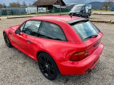 gebraucht BMW Z3 Coupe 2.8, hellrot, Serviceheft, rostfrei, original, E36….