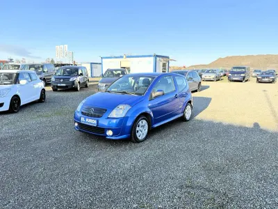 Gebraucht Citroën C2 VTR Sport 73 PS (53 kW) 2008 Lack blau 'grand pavois Kleinwagen