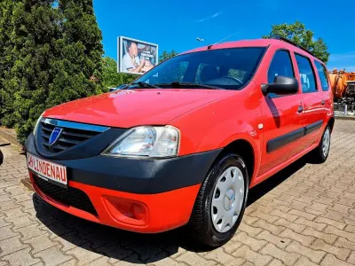 Gebraucht Dacia Logan MCV 75 PS (55 kW) 2008 Rot Limousine