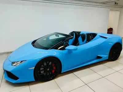 Gebraucht Lamborghini Huracán 610 PS (448 kW) 2017 Blau Cabrio