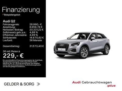Gebraucht Audi Q2 Advanced 150 PS (110 kW) 2023 Florettsilber metallic SUV