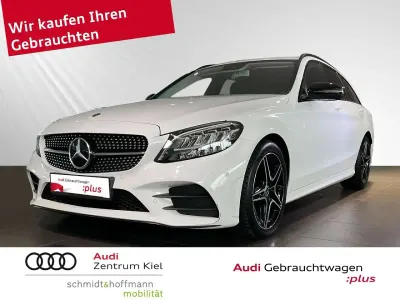 Gebraucht Mercedes C200 AMG line 184 PS (135 kW) 2020 Weiss Kombi