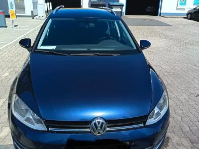 Gebraucht VW Golf VII 110 PS (80 kW) 2015 Blau Kombi