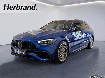 Gebraucht Mercedes C43 AMG AMG 408 PS (300 kW) 2023 Metalliclack spektralblau Kombi