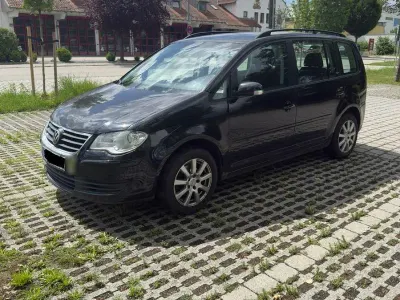 Gebraucht VW Touran Trendline 140 PS (102 kW) 2007 Blau Van / Kleinbus