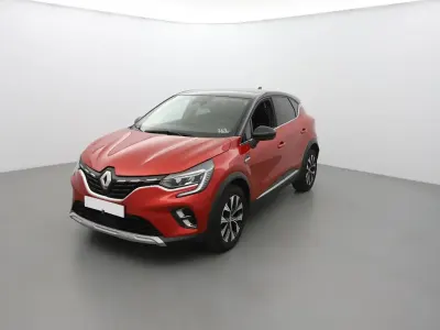 Gebraucht Renault Captur Techno 92 PS (67 kW) 2024 Rot (rouge flamme/noir) SUV